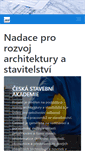 Mobile Screenshot of abf-nadace.cz